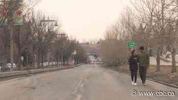 Physical distancing in Alberta: a tale of two cities