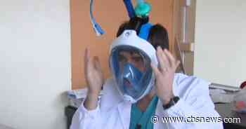 Italian hospital turns scuba masks into ventilators