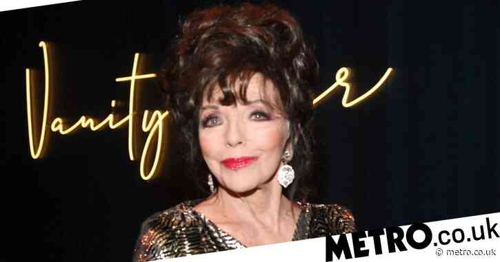 Dame Joan Collins gets to grips with life without a cleaner due to coronavirus lockdown