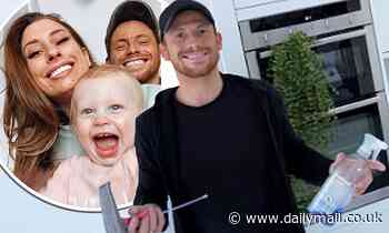 Stacey Solomon jokes she and Joe Swash will have another baby as she admires his cleaning skills