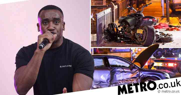 Bugzy Malone ‘lucky to be alive’ as he shares horrific injuries from quadbike accident