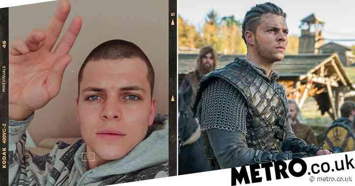 Vikings star Alex Høgh Andersen debuts ‘corona cut’ as he shaves head in quarantine