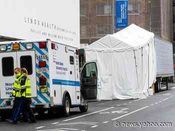 A New York nurse shared a chilling photo of coronavirus victims to show 'the ghastly reality of what' medical workers deal with on frontlines