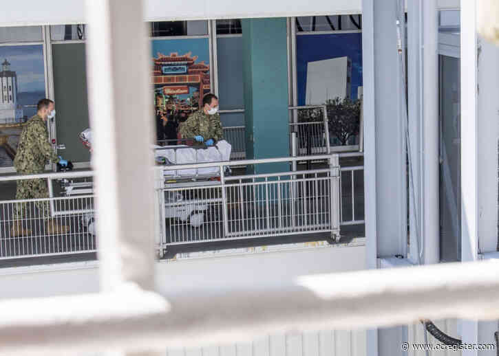 USNS Mercy takes on its first non-coronavirus patients
