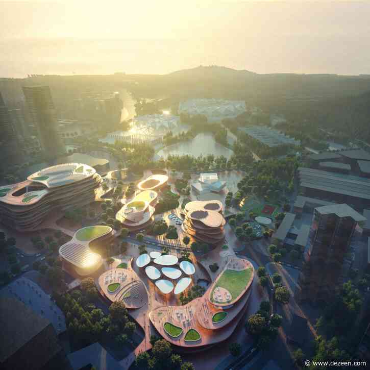 MVRDV designs "urban living room" with stacked plateaus for Shenzhen