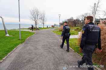 Friedrichshafen: Wenn selbst die Parkbank tabu ist: Auf Streife mit der Polizei in den Friedrichshafener Uferanlagen - SÜDKURIER Online