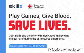 Skillz launches mobile game tournaments to raise donations for American Red Cross