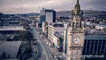 Watch: Drone footage of deserted Belfast City Centre during Covid-19 lockdown - Belfast Telegraph