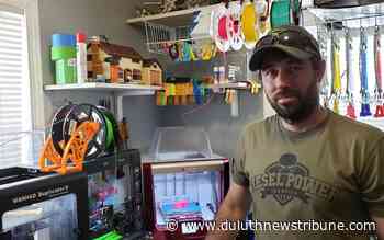 Making a mark with 3D printing: Grand Forks 'gadget lover' taps technology to produce outdoor products - Duluth News Tribune