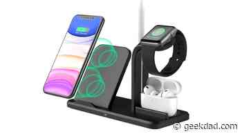 Geek Daily Deals March 27 2020: 3-in-1 Wireless Gadget Charger for Your Phone, Watch, and Earbuds for $22 - GeekDad