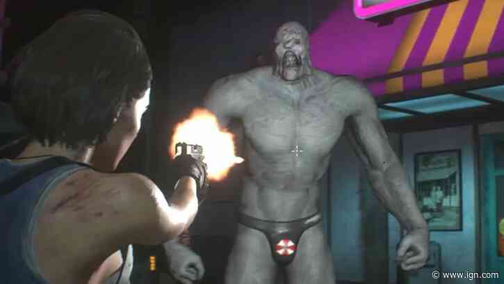 Resident Evil 3 Mod Gives Nemesis a Beach Thong