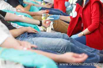 April blood donor clinic in Orillia cancelled due to pandemic - OrilliaMatters