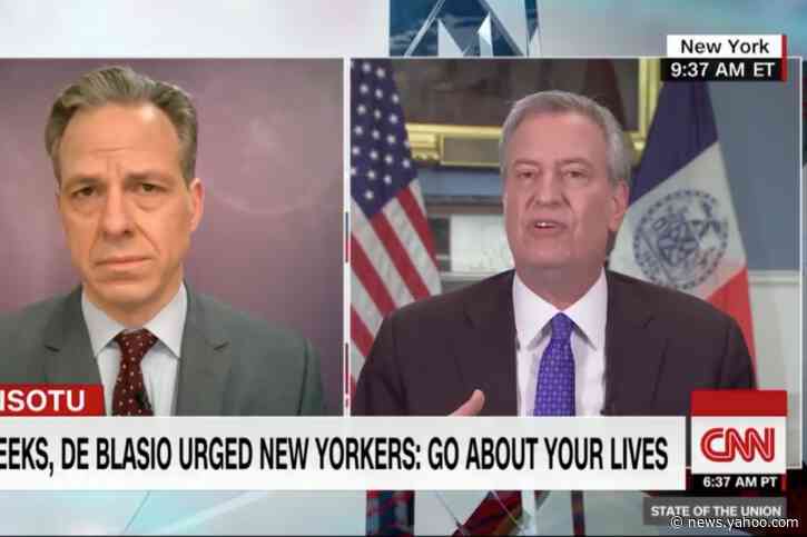 Bill de Blasio says there isn't time to focus on coronavirus prevention missteps