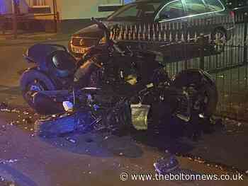 Bugzy Malone 'lucky to be alive' after crash in Bury