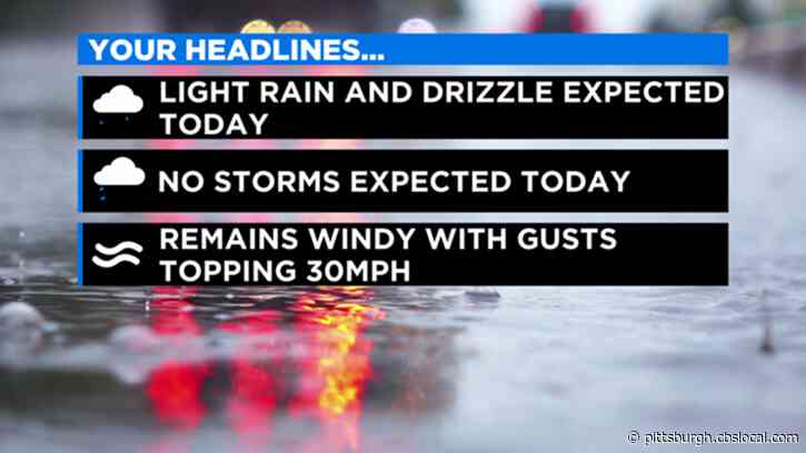 Pittsburgh Weather: Cooler And Dreary Weather On The Way
