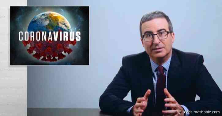 John Oliver tears down every move Trump's made in his coronavirus response