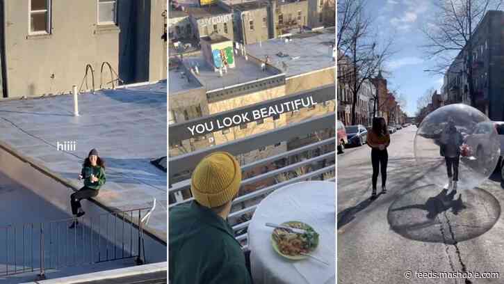 TikTok love story documents next-level dating in the time of quarantine