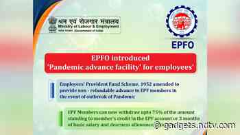 EPFO Website Appears to Be Down After Pandemic Advance Facility Announced as Coronavirus Relief Measure
