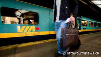 VIA Rail reducing service on Ottawa-Toronto, Ottawa-Montreal corridors due to COVID-19 - CTV News