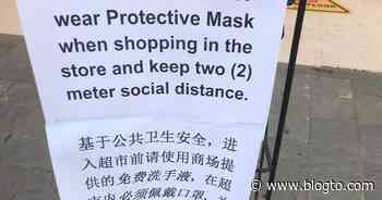 Some Toronto supermarkets require shoppers to wear face masks if they want to enter - blogTO