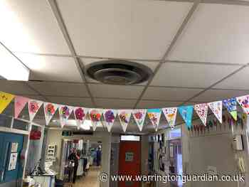 Kind-hearted children make bunting for Warrington Hospital