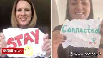 Coronavirus: County Durham teachers create video for pupils - BBC News