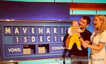 Rachel Riley's daughter Maven makes adorable Countdown debut with her proud parents