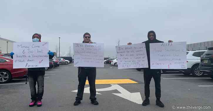 Amazon warehouse workers walk out in rising tide of COVID-19 protests