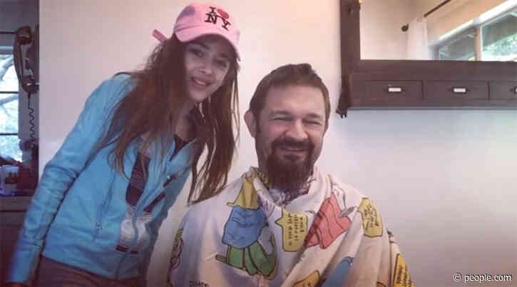 Watch Once Upon a Time in Hollywood Star Julia Butters Give Her Dad an at-Home Buzz Cut