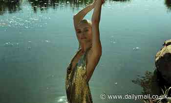 Kate Bosworth scintillates in a desert-set photo shoot for the Phoenix issue of Flaunt Magazine
