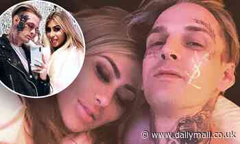 Aaron Carter's girlfriend Melanie Martin 'is arrested for felony domestic violence'
