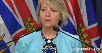 B.C. confirms 86 new coronavirus cases and 2 new deaths, number in hospital tops 100 - Global News