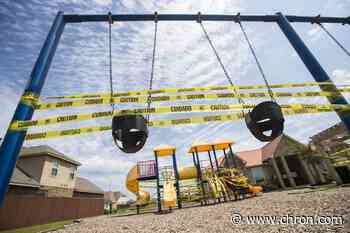 Houston's weekend under stay-at-home: Boarded-up businesses and playground caution tape