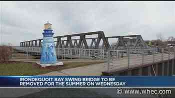 Irondequoit Bay Swing Bridge closing for the season