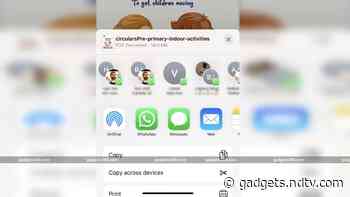 WhatsApp on iPhone Now Shows WhatsApp Contacts in Share Sheet Suggestions