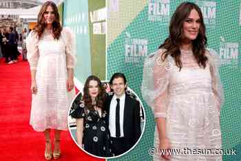 Keira Knightley wows on the red carpet just one month after welcoming second child - The Sun