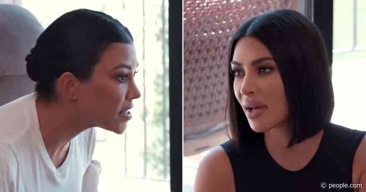 Kim Kardashian Says Production on KUWTK 'Shut Down for a Week' After Brawl with Sister Kourtney
