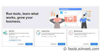 Facebook Rolls Out Experiments to Simplify the Campaign Testing Process for Marketers