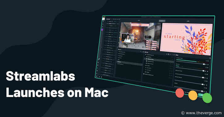 Popular livestreaming software Streamlabs OBS is launching on Mac today