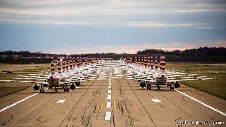 Coronavirus In Pittsburgh: Nearly 100 Grounded Planes Parked At Pittsburgh International Airport
