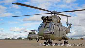 RAF helicopters deployed to support the NHS in fight against Covid-19