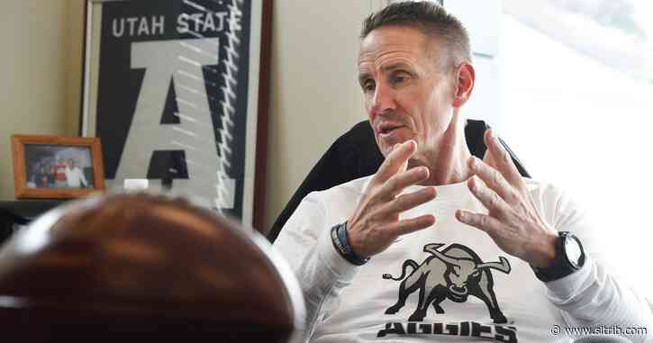 Staying connected with his players and staff is Utah State football coach Gary Andersen’s top priority during COVID-19