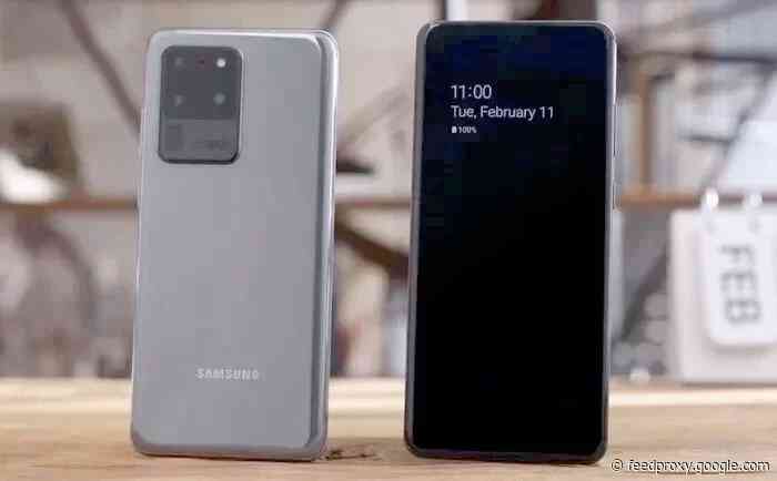 Samsung Galaxy S20 update brings April security patch