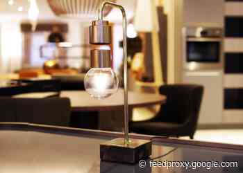 Levia Deluxe levitating lamp hits Kickstarter