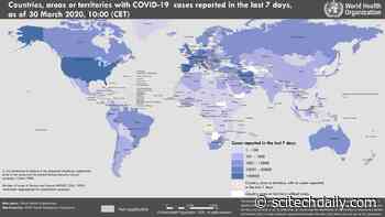 COVID-19 World Map: 693,224 Confirmed Cases; 198 Countries; 33,106 Deaths