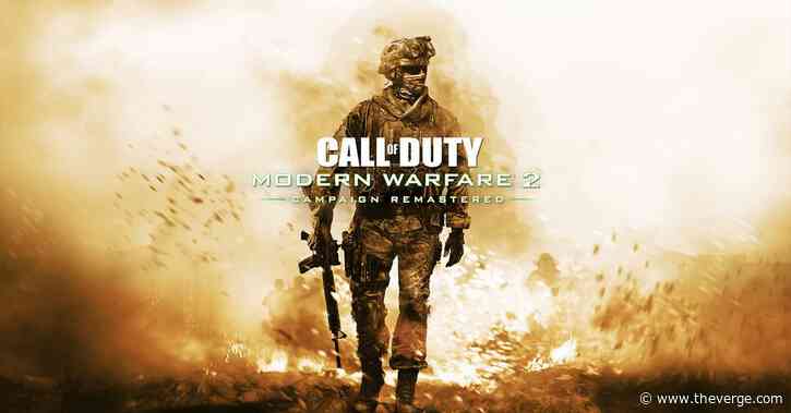 Call of Duty: Modern Warfare 2 has been remastered and is out today