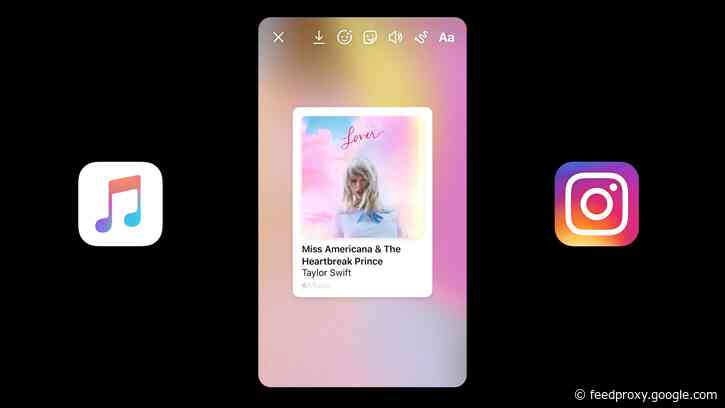 iOS 13.4.5 beta includes new option to share songs from Apple Music on Instagram Stories
