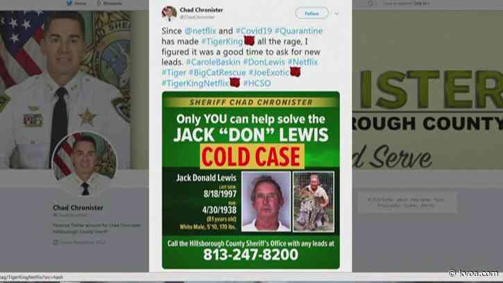 Florida sheriff seeking tips in ‘Tiger King’ mystery