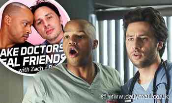Scrubs alums Zach Braff and Donald Faison launch new weekly podcast Fake Doctors, Real Friends