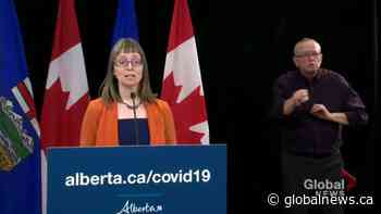 Hinshaw sends a message to younger Albertans about COVID-19